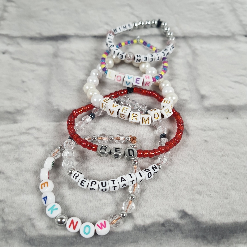 Taylor Swift Beaded bracelets